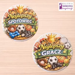 Sport - przypinka 56 mm