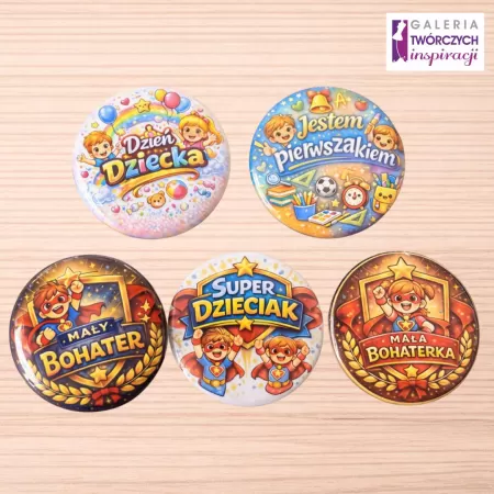 Dziecko - przypinka 56 mm