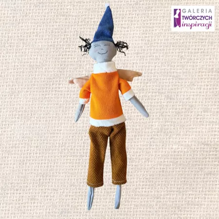 Wesoły Skrzat - Lalka tekstylna 46 cm