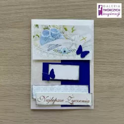 Kartka okolicznościowa „Najlepsze Życzenia” – 10,5 x 15 cm