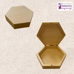 Drewniana szkatułka - 16 x 4