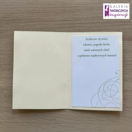 Kartka okolicznościowa „Dużo Szczęścia” – 10,5 x 15 cm